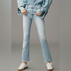 MOTHER Crop  Fray Jeans. Size 34. New